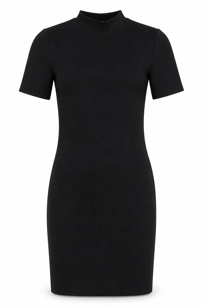 Bonnie & Clyde Womens Black   Sheath  Size S