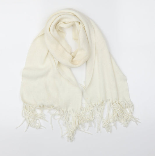 Preworn Unisex White    Scarf
