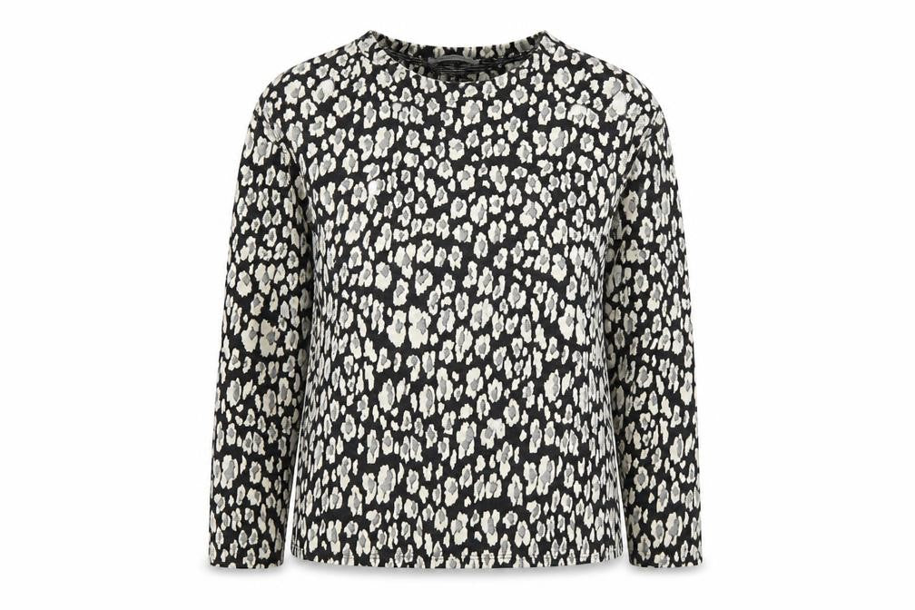 Primark Womens Beige Animal Print  Pullover Jumper Size 12  - Leopard print