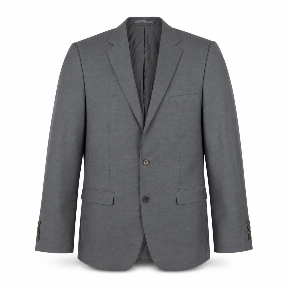 French Connection Mens Grey  Rayon Jacket Suit Jacket Size 38