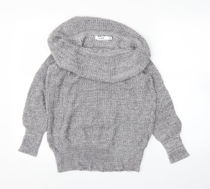 Preloved Just Fab Womens Grey   Pullover Jumper Size XL - Front