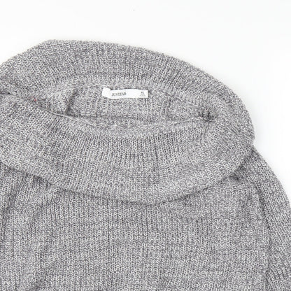Preloved Just Fab Womens Grey   Pullover Jumper Size XL - Back