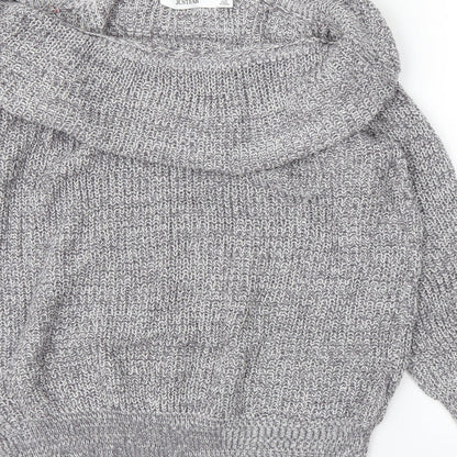 Preloved Just Fab Womens Grey   Pullover Jumper Size XL - Detail