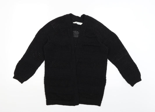 Primark Womens Black   Wrap Jumper Size 6