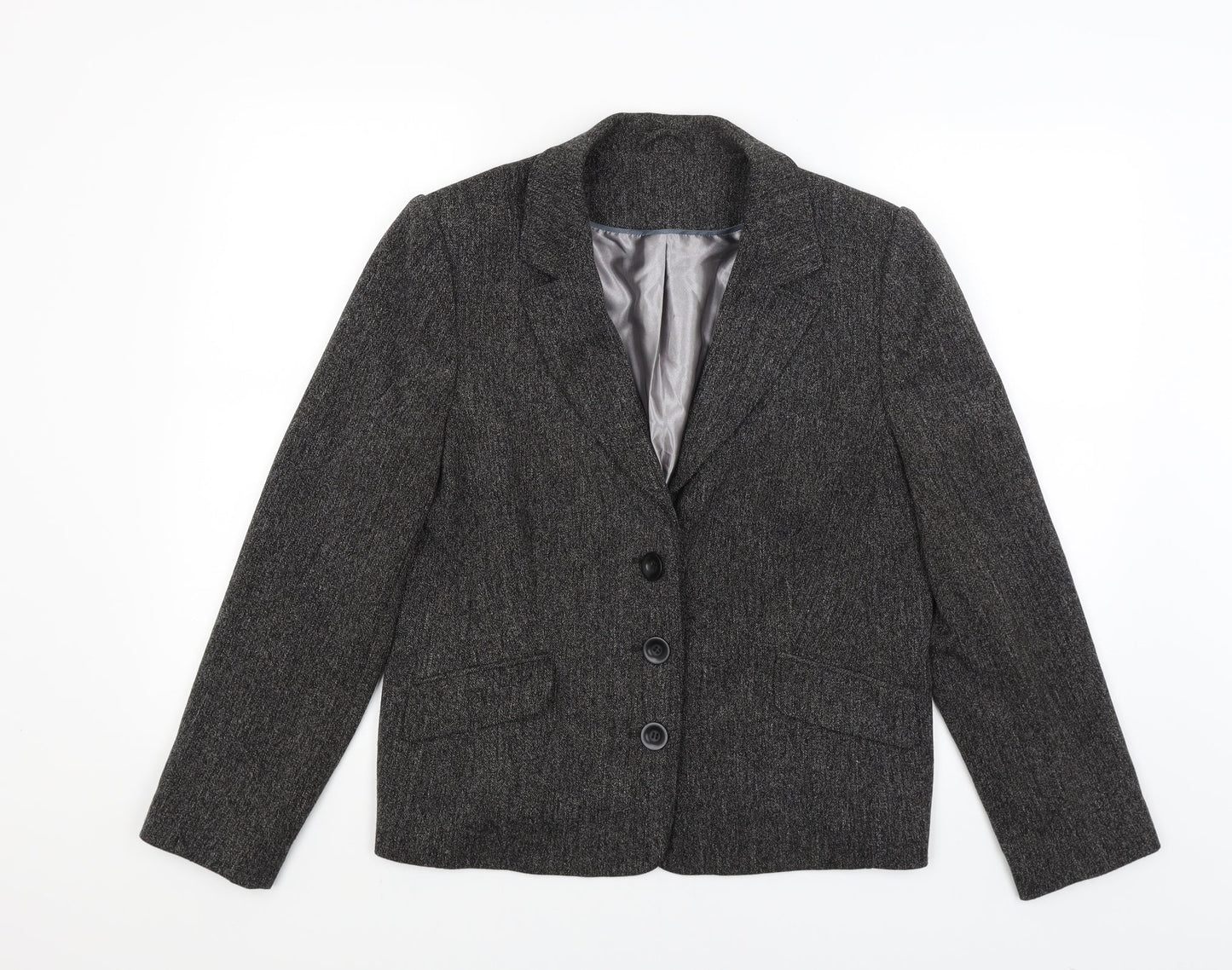 Florence & Fred Womens Grey   Jacket Blazer Size 16