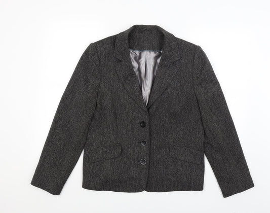 Florence & Fred Womens Grey   Jacket Blazer Size 16