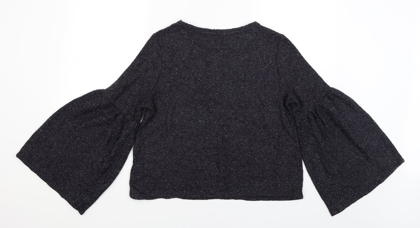 M&S Womens Blue   Pullover Jumper Size 12
