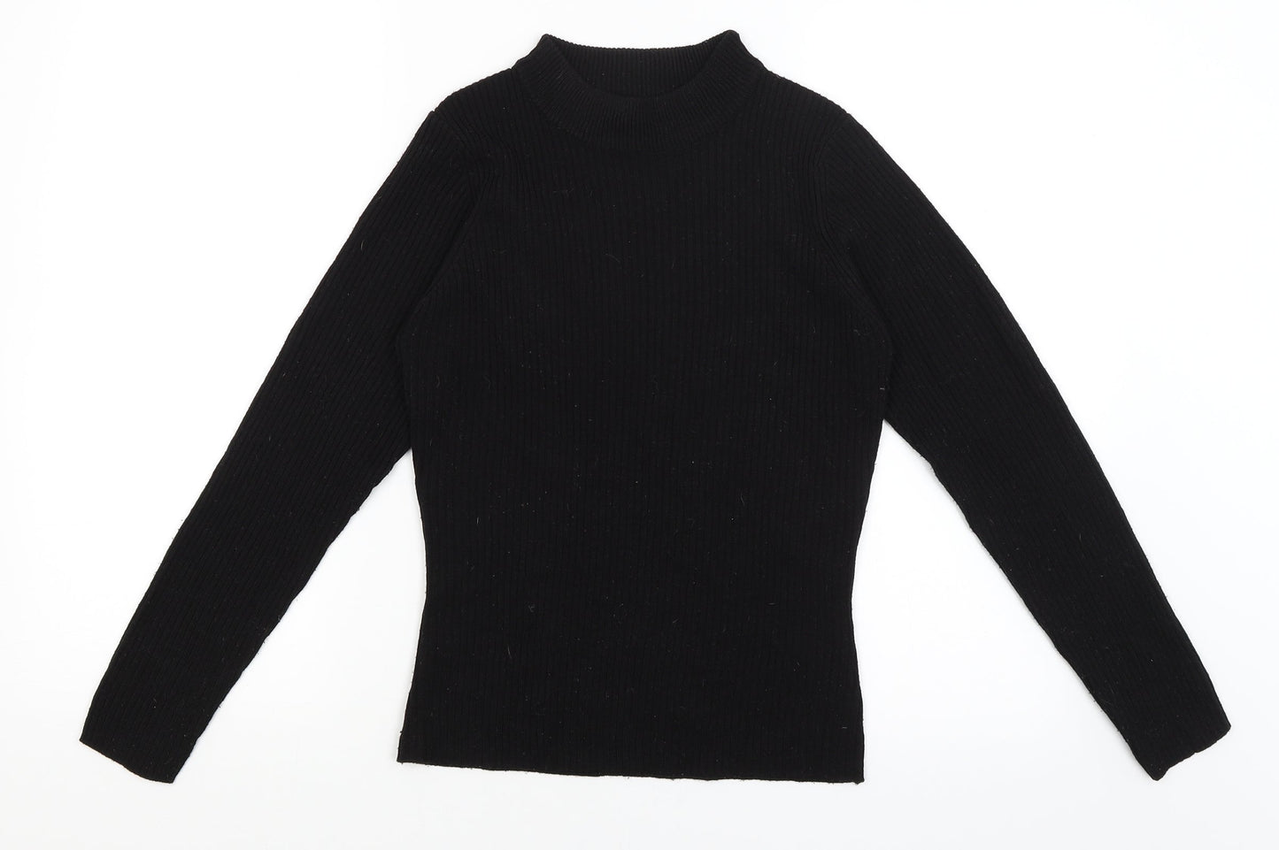 Brave Soul Womens Black   Basic T-Shirt Size M