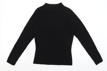 Brave Soul Womens Black   Basic T-Shirt Size M
