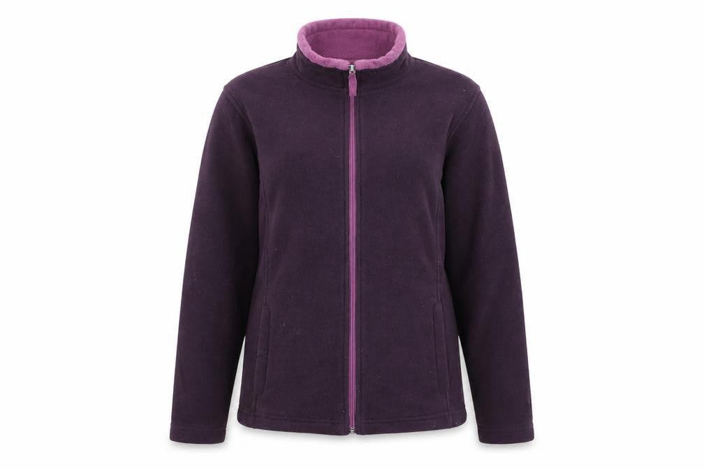 Sarah Hamilton Womens Purple   Full Zip Jumper Size M