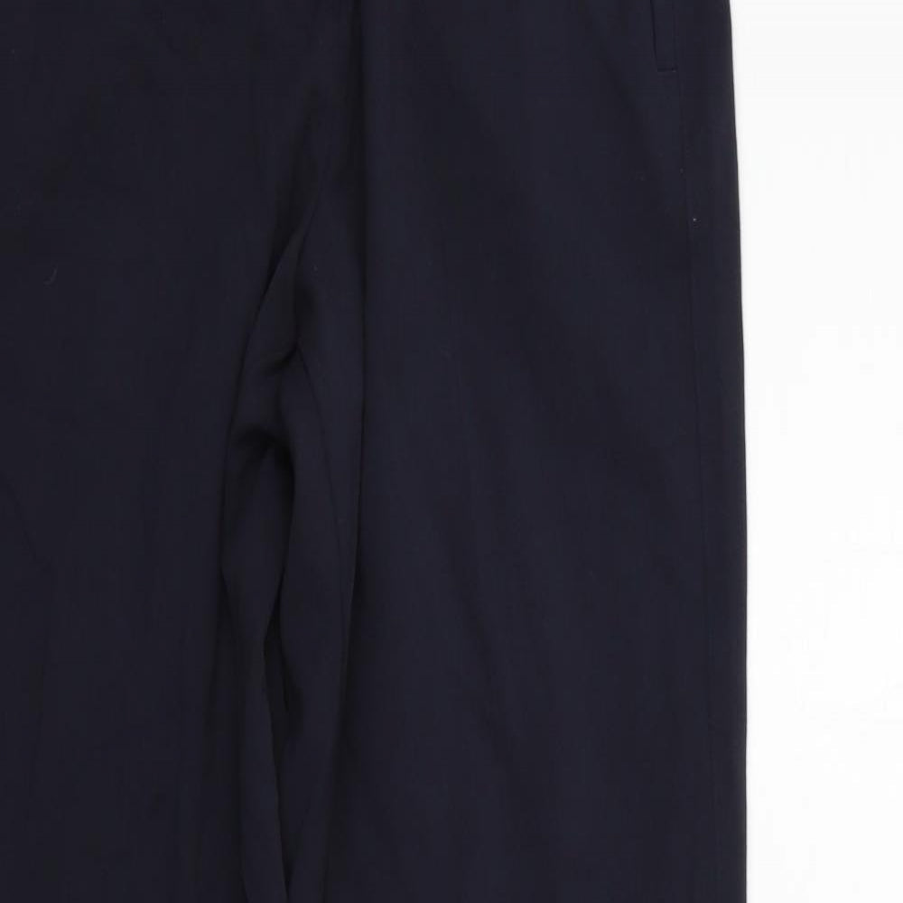 Marks and Spencer Womens Blue   Trousers  Size 12 L28 in