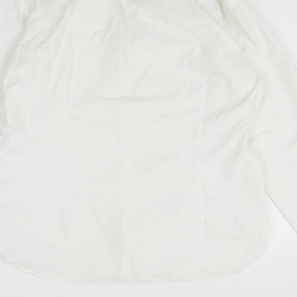 Ventuno Mens White    Button-Up Size 16