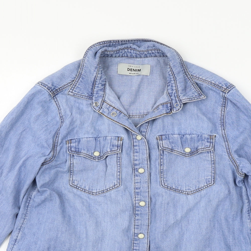 New Look Womens Blue   Jacket  Size 8