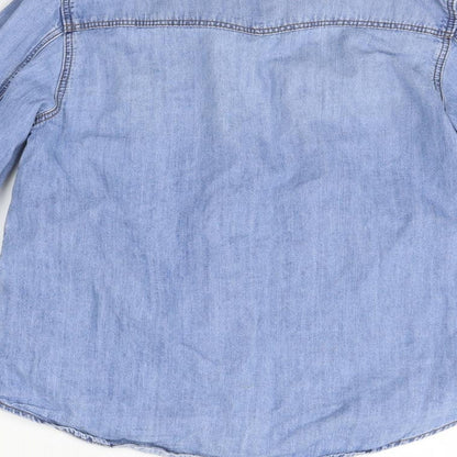 New Look Womens Blue   Jacket  Size 8