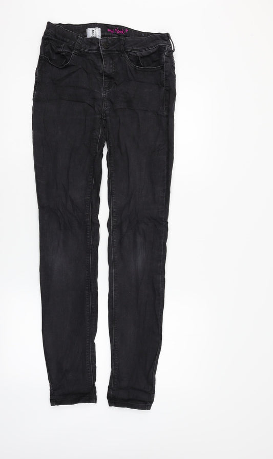 BE YOU  Womens Black   Skinny Jeans Size 32 in L30 in