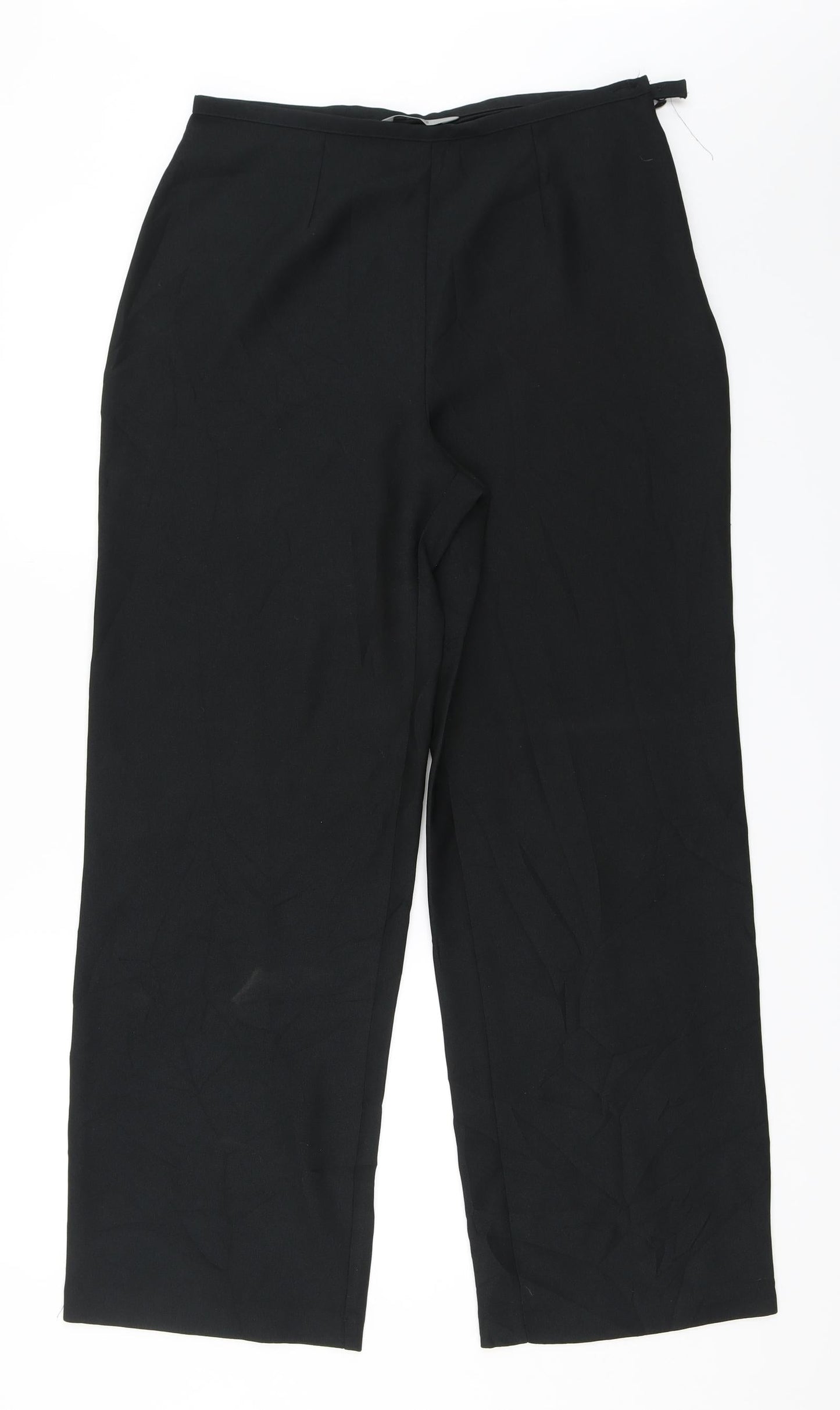 Marks and Spencer Womens Black   Trousers  Size 14 L29 in
