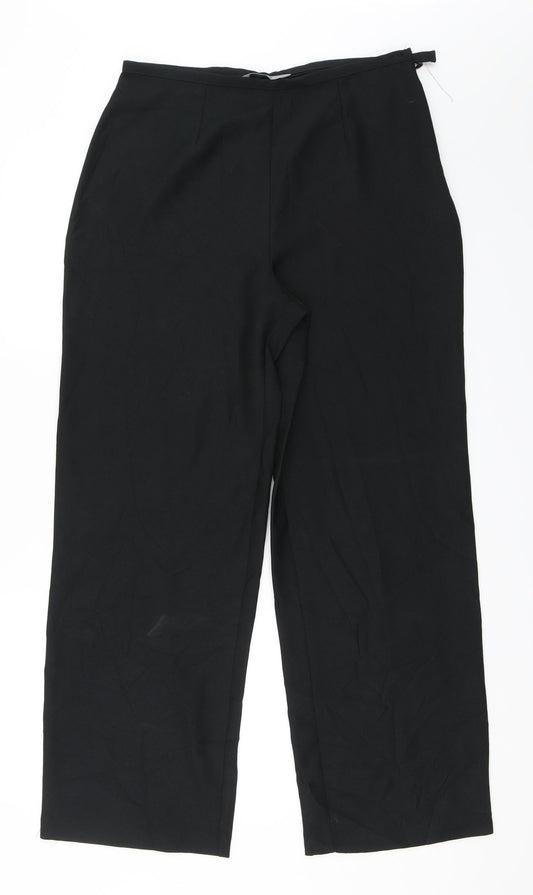 Marks and Spencer Womens Black   Trousers  Size 14 L29 in