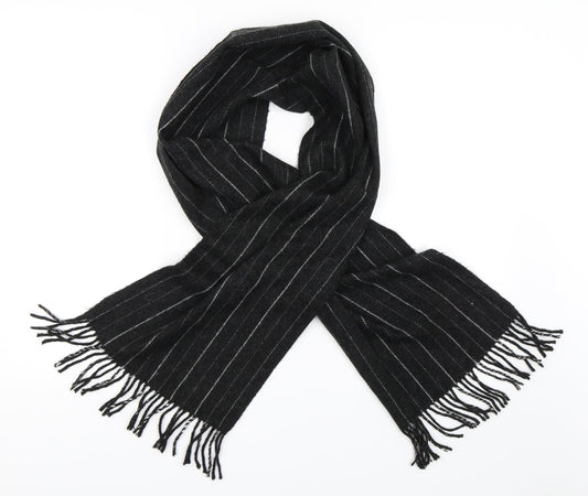 Preworn Mens Black   Scarf  One Size