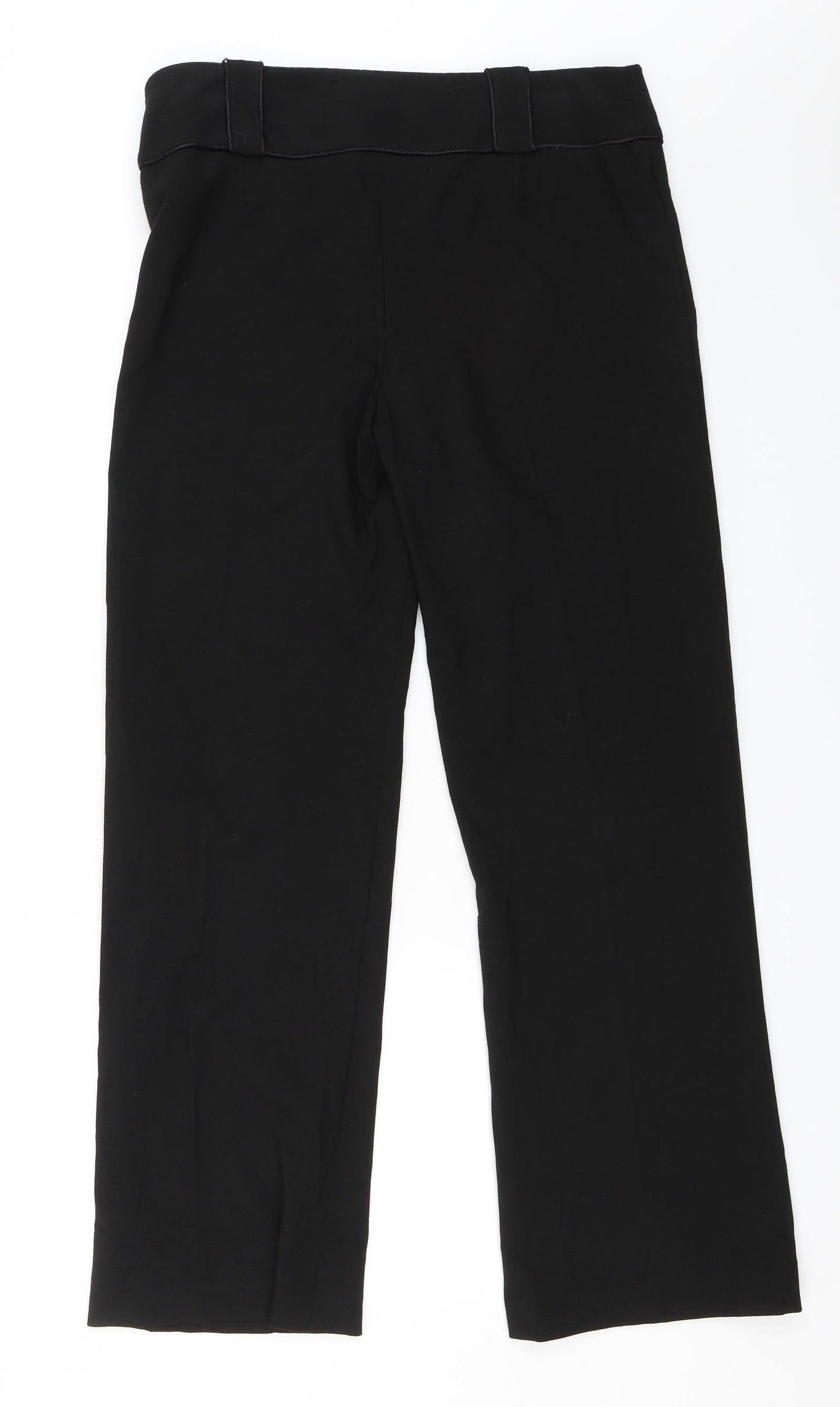 Preworn Womens Black   Trousers  Size 10 L29.5 in