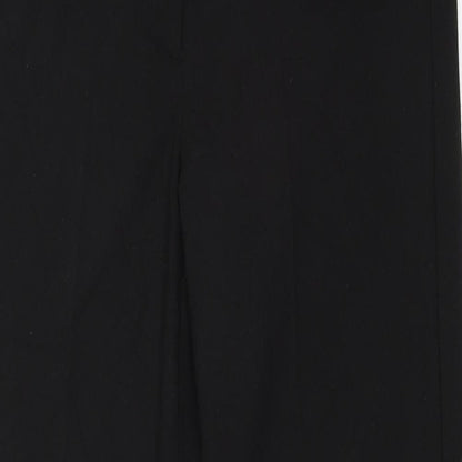 Preworn Womens Black   Trousers  Size 10 L29.5 in
