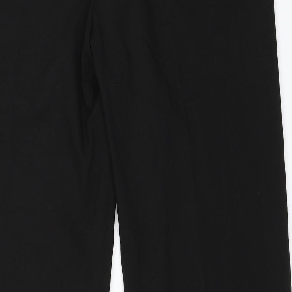 Preworn Womens Black   Trousers  Size 10 L29.5 in