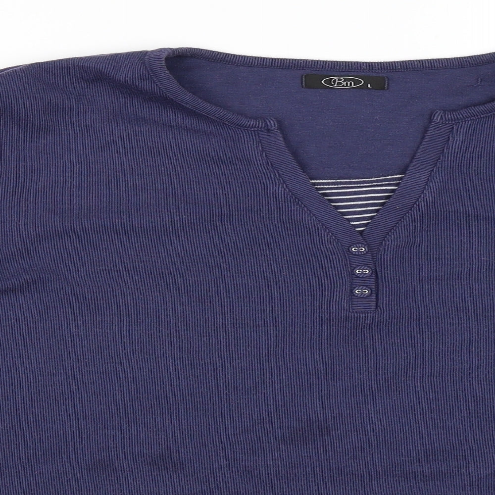 BM Womens Blue   Pullover Jumper Size L