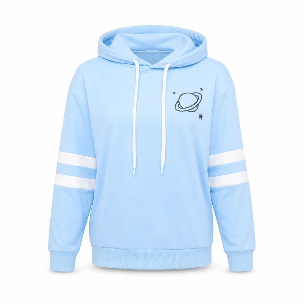 Preworn Womens Blue   Pullover Hoodie Size S