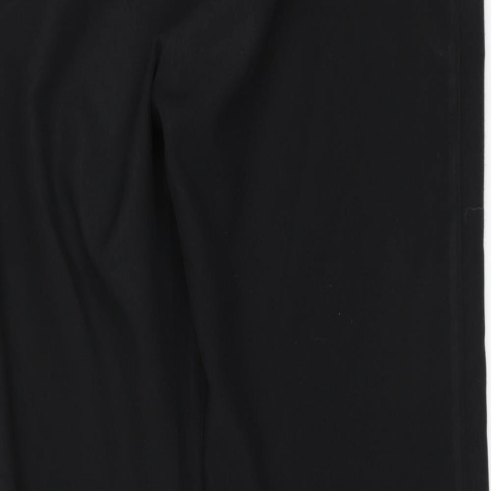 AMARANTO Womens Black   Trousers  Size 14 L31 in