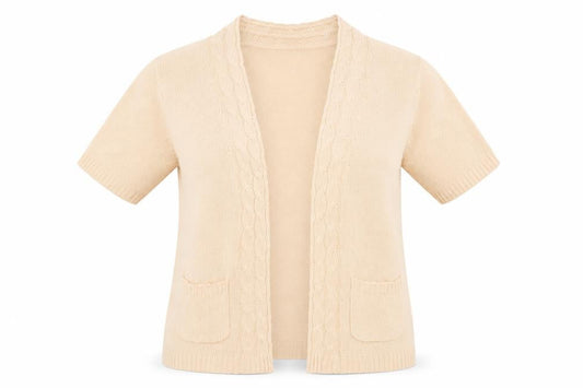 Preworn Womens Beige   Cardigan Jumper Size M