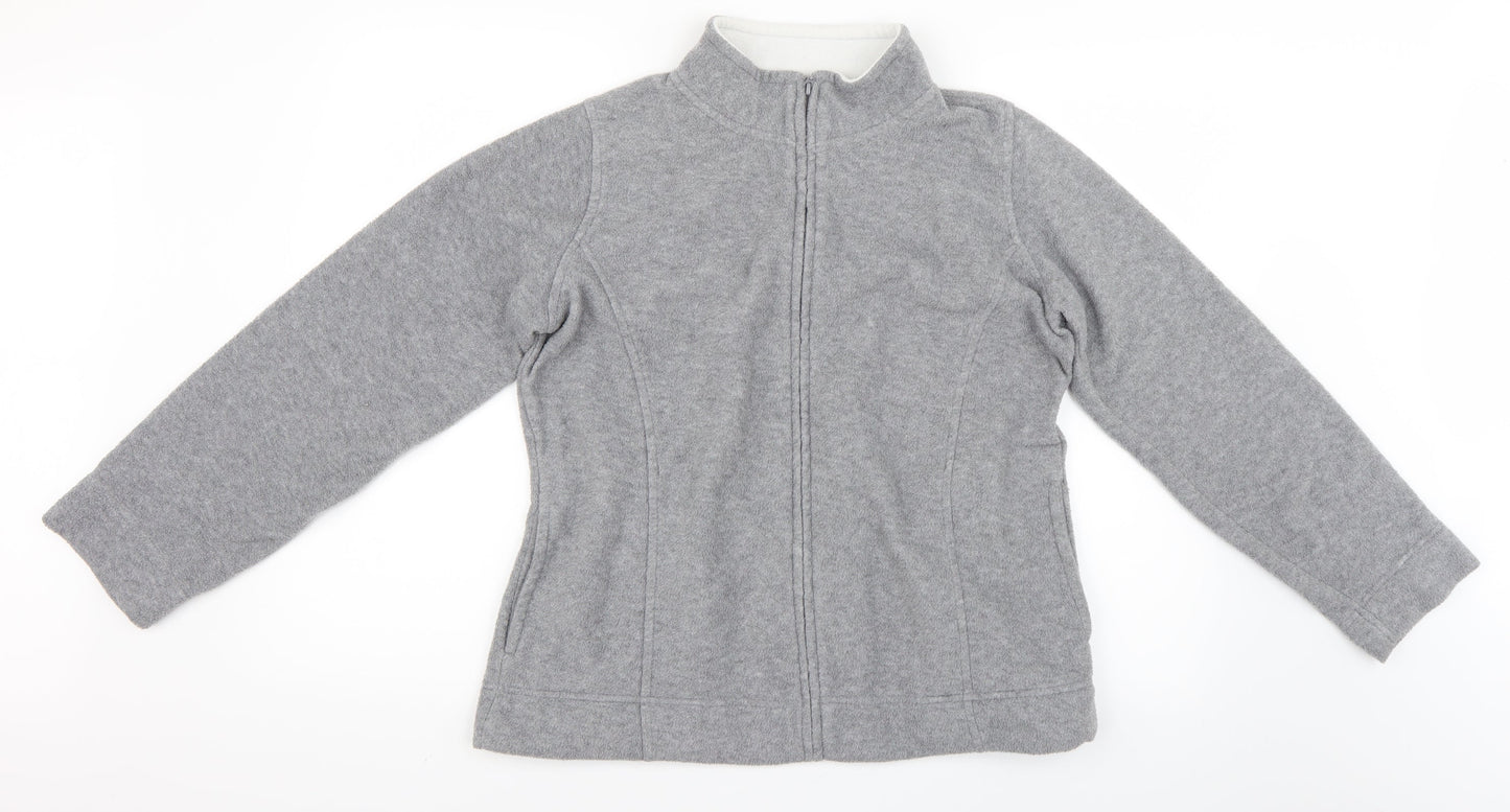Isle Essentials Womens Grey   Jacket  Size 16