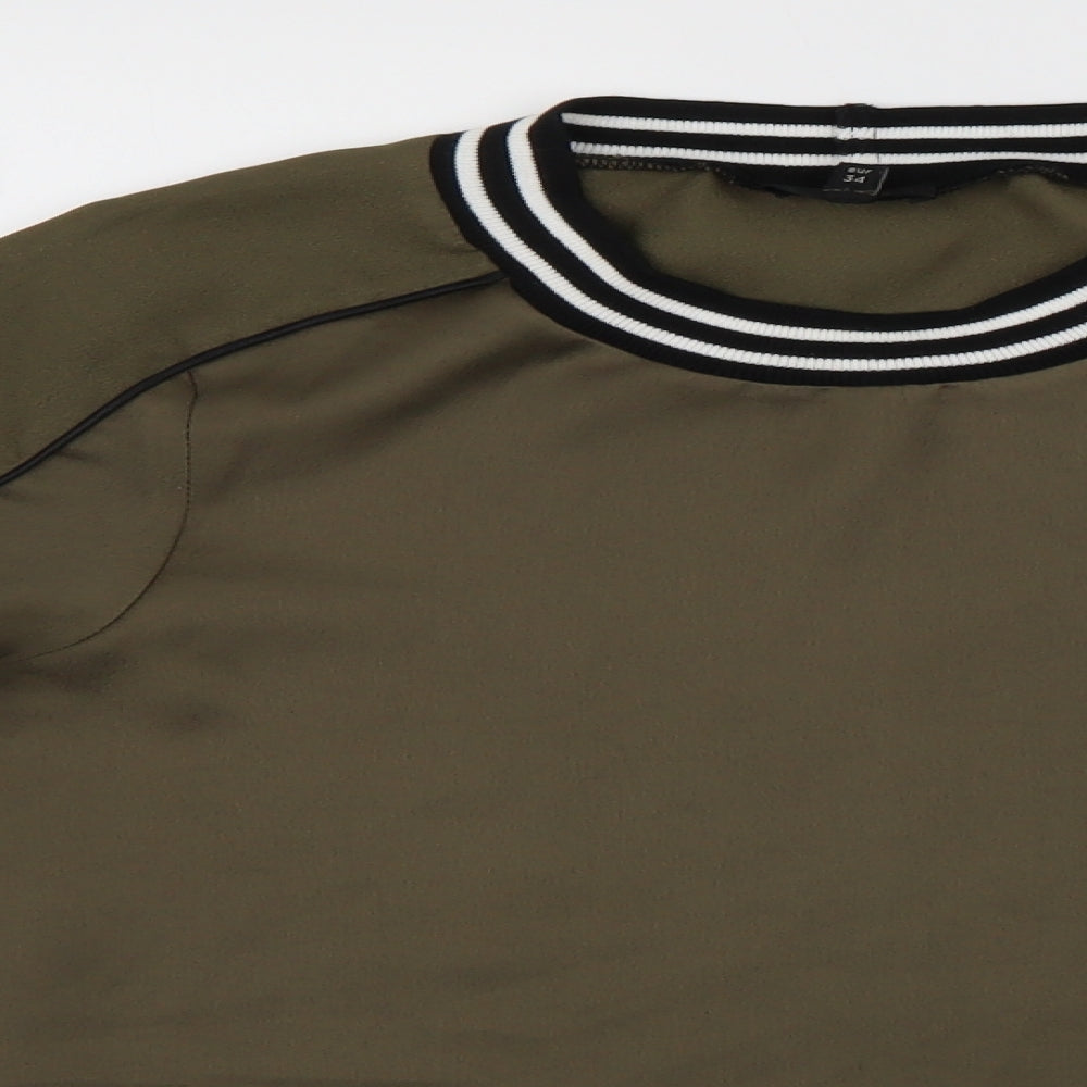 River Island Womens Green   Basic Blouse Size 8