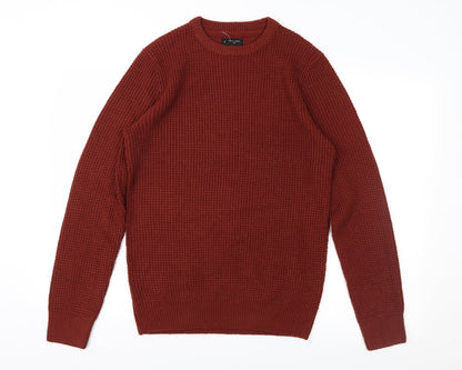 Preloved New Look Mens Brown   Pullover Jumper Size S - Front
