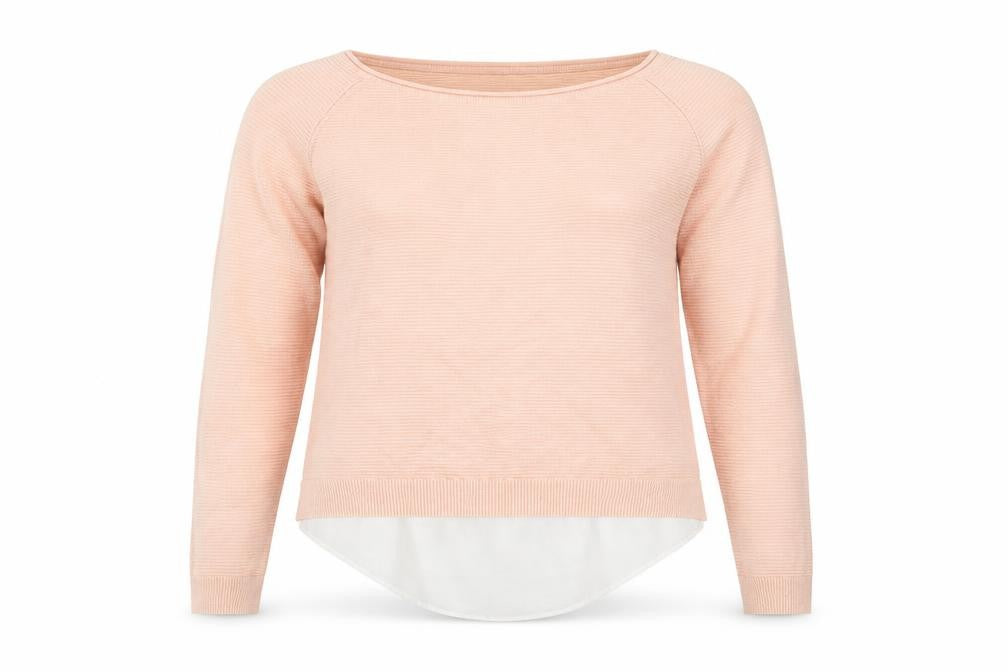ESMARA Womens Pink   Pullover Jumper Size S