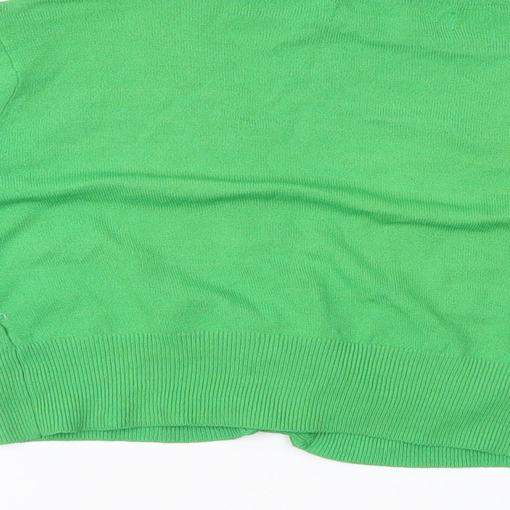 Urban Behavior Womens Green   Cardigan Jumper One Size