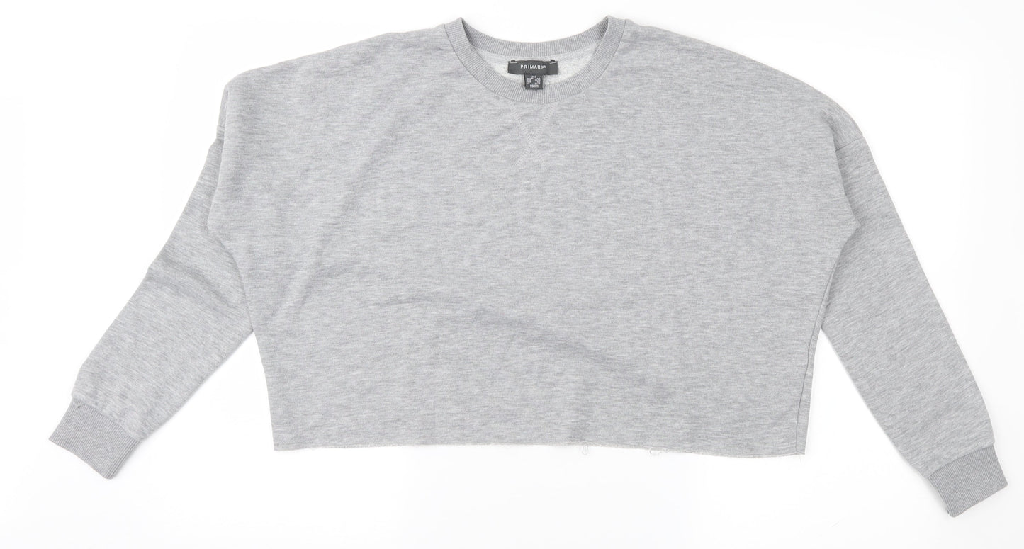 Atmosphere Womens Grey   Pullover Sweatshirt Size 2XS