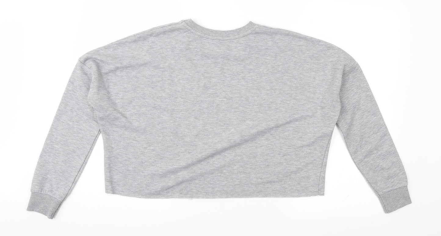 Atmosphere Womens Grey   Pullover Sweatshirt Size 2XS