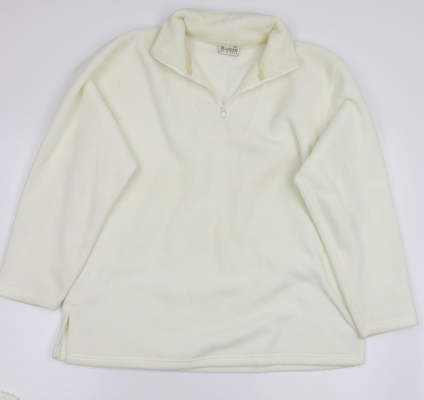 Roman Womens White   Pullover Jumper Size L