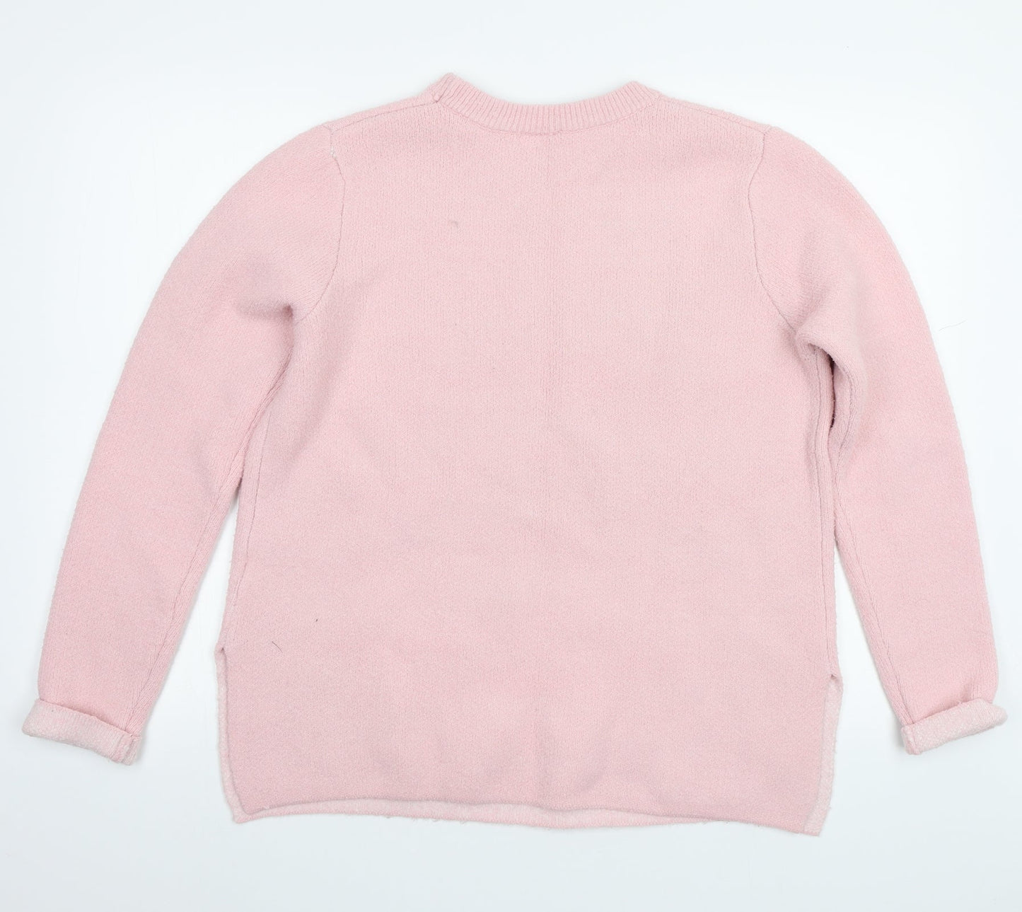 H&M Womens Pink   Pullover Jumper Size S