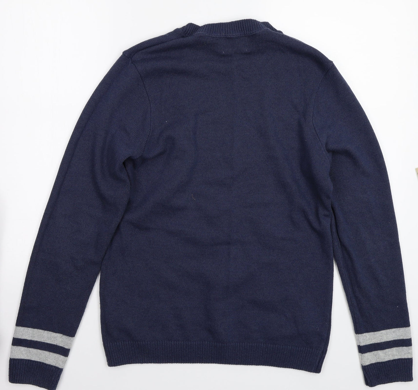 Topman Mens Grey   Pullover Jumper Size S