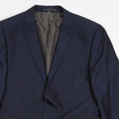 Next Mens Blue   Jacket Suit Jacket