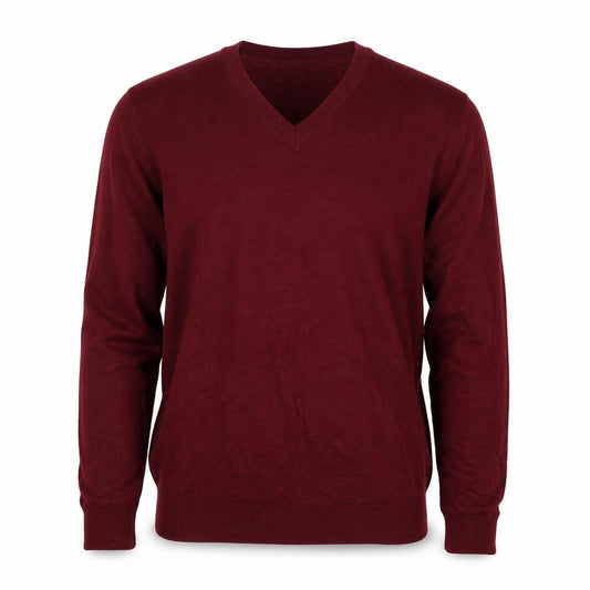 Saba Mens Red   Pullover Jumper Size S