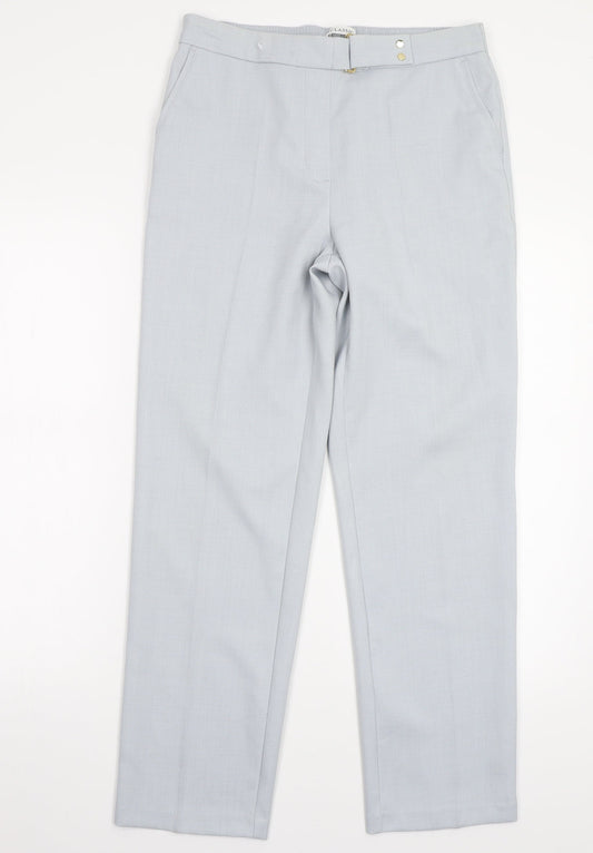 Marks and Spencer Womens Blue   Trousers  Size 10 L27 in