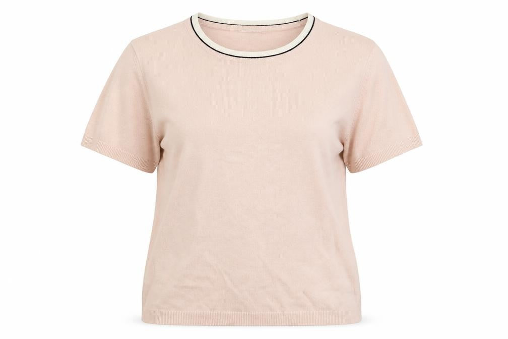 Marks and Spencer Womens Pink   Basic T-Shirt Size 14
