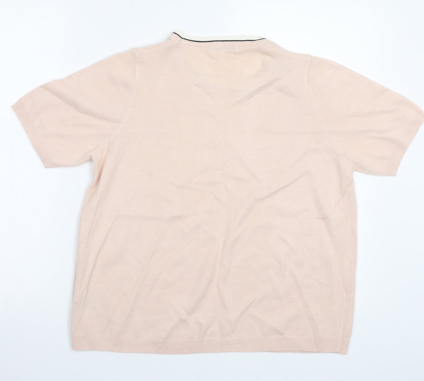 Marks and Spencer Womens Pink   Basic T-Shirt Size 14