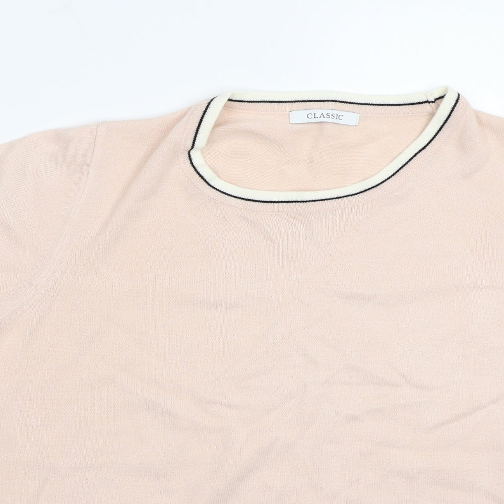 Marks and Spencer Womens Pink   Basic T-Shirt Size 14
