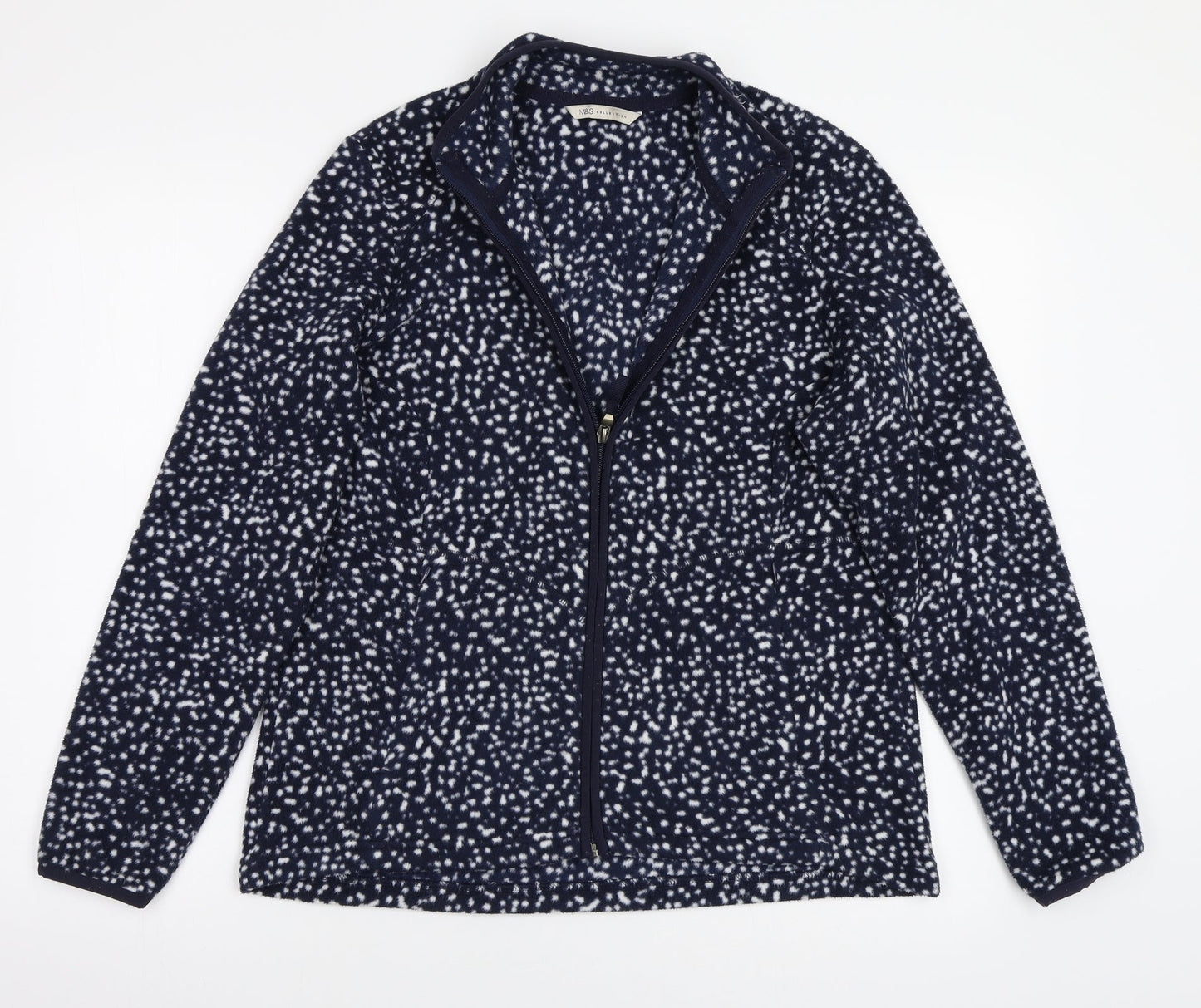 Marks and Spencer Womens Blue   Jacket Blazer Size 14