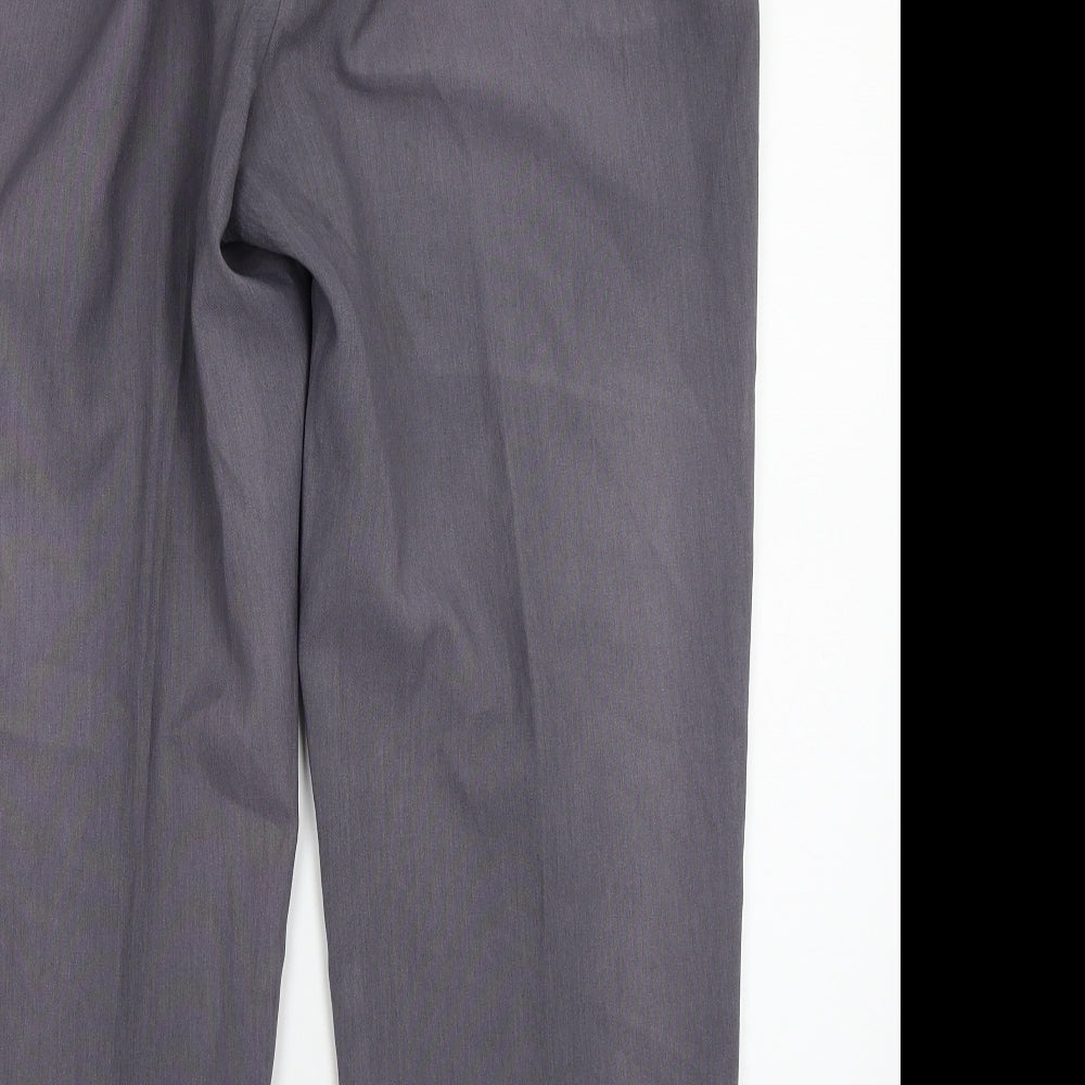 Alia Womens Grey   Trousers  Size 38 L26 in