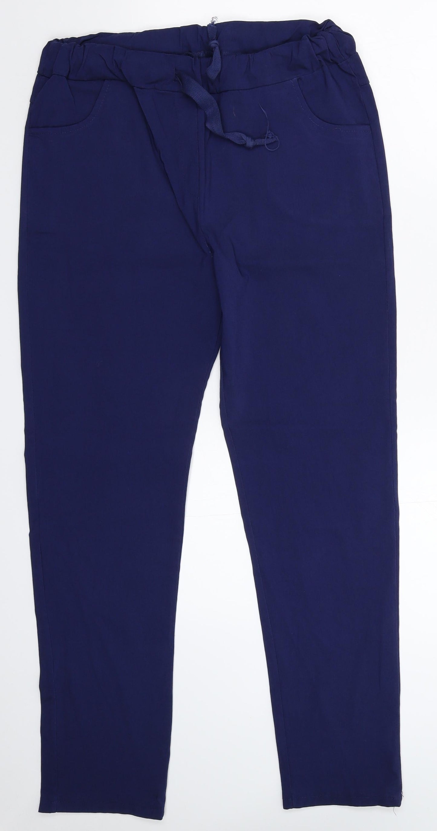 Preworn Womens Blue   Trousers  Size 34 in L29 in