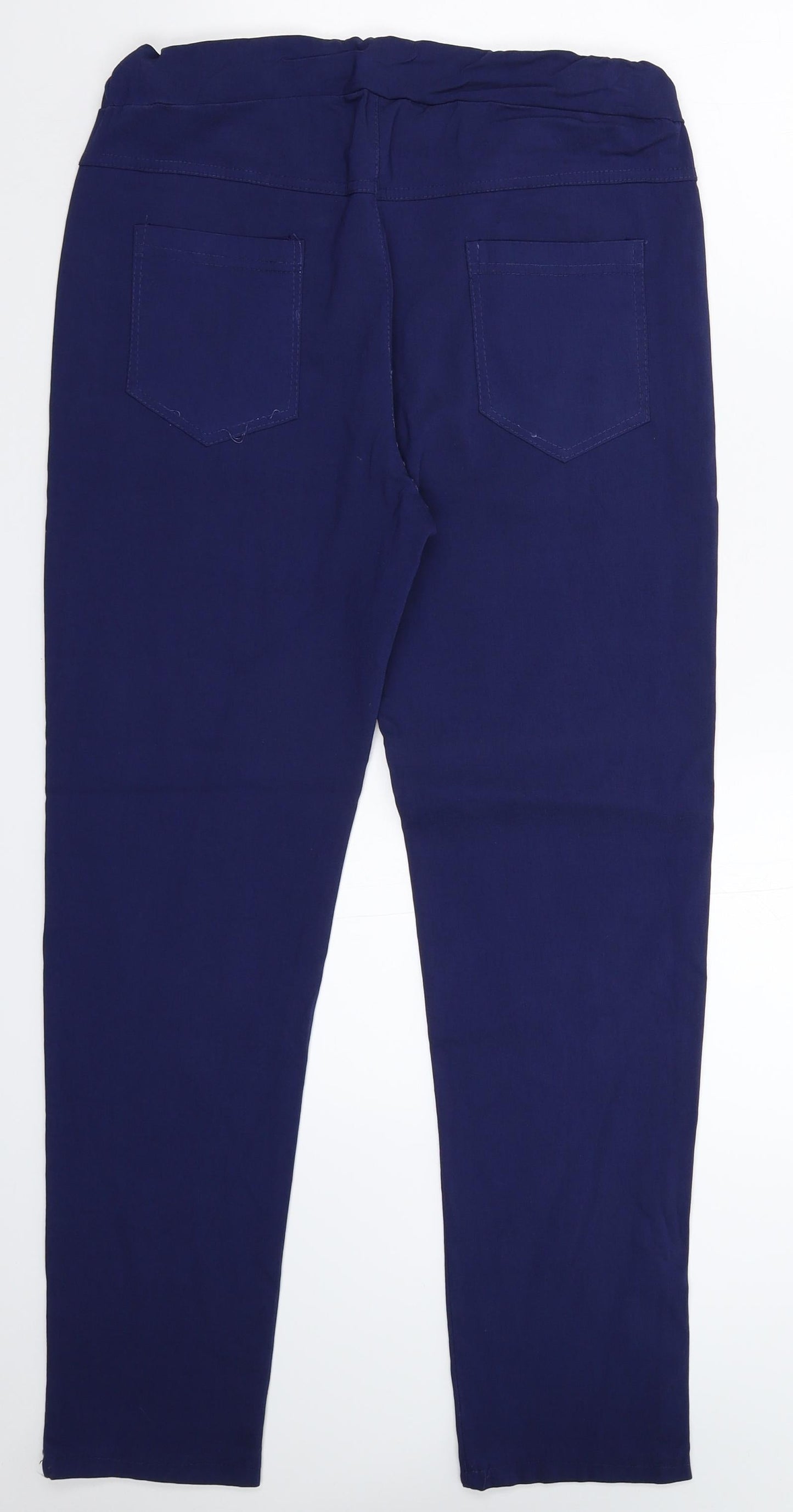 Preworn Womens Blue   Trousers  Size 34 in L29 in