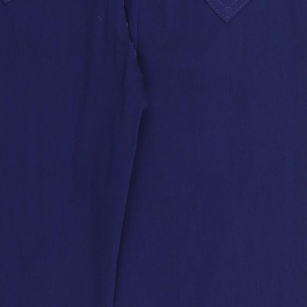 Preworn Womens Blue   Trousers  Size 34 in L29 in